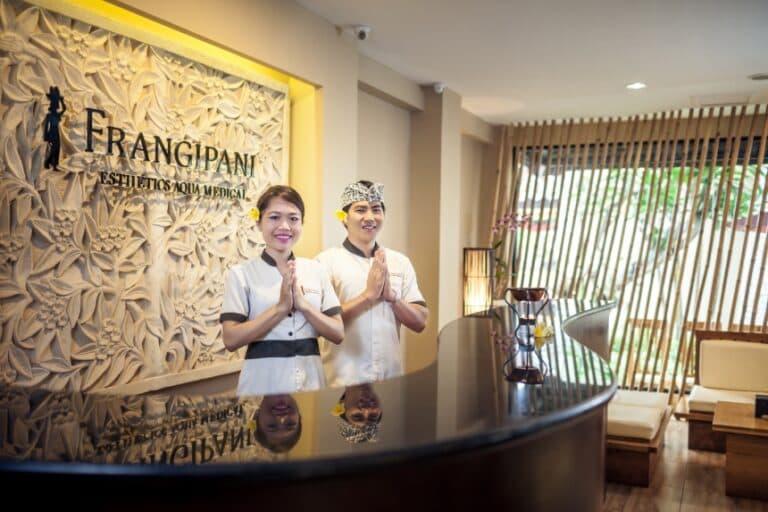 Luxurious spa treatment at Frangipani Spa Bali.